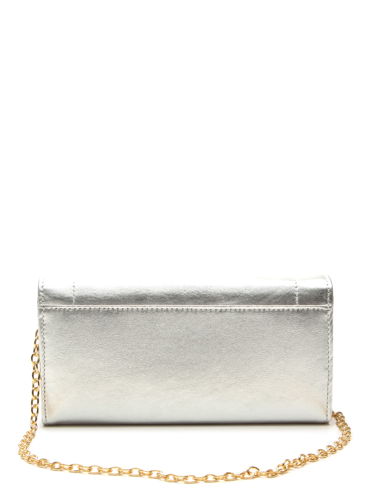 Bolsa Carteira Feminina Diana Prateado Vicenza