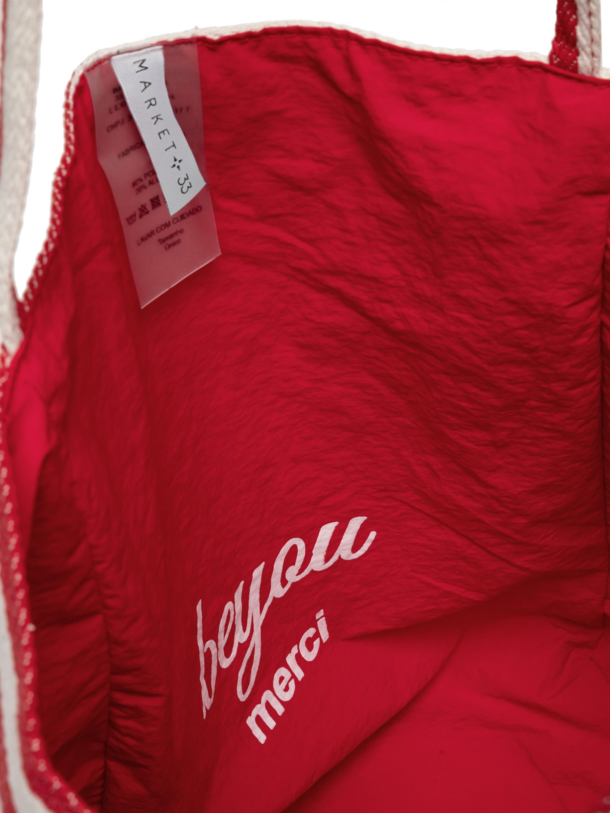 Bolsa Dupla Face Beachwear Vermelho Mktbeach