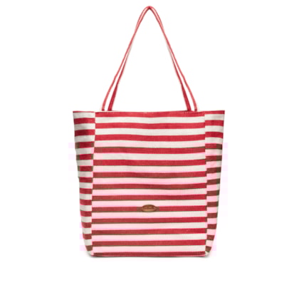 Bolsa Dupla Face Beachwear - Vermelho