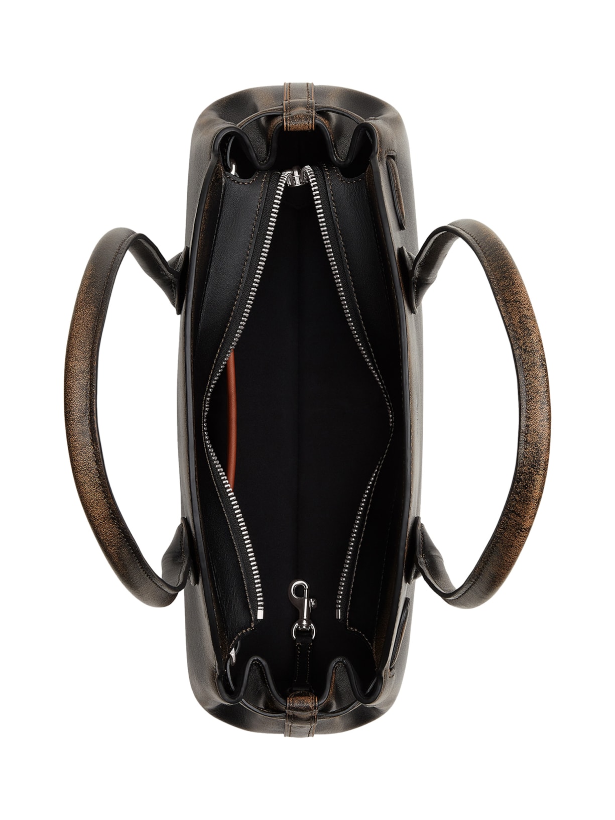 Bolsa Empire Carryall 34 Loved Leather Feminino  Preto Coach