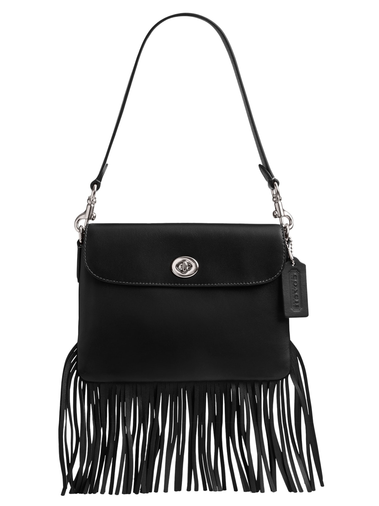 Bolsa Feminina 1964 Fringe Preto Coach