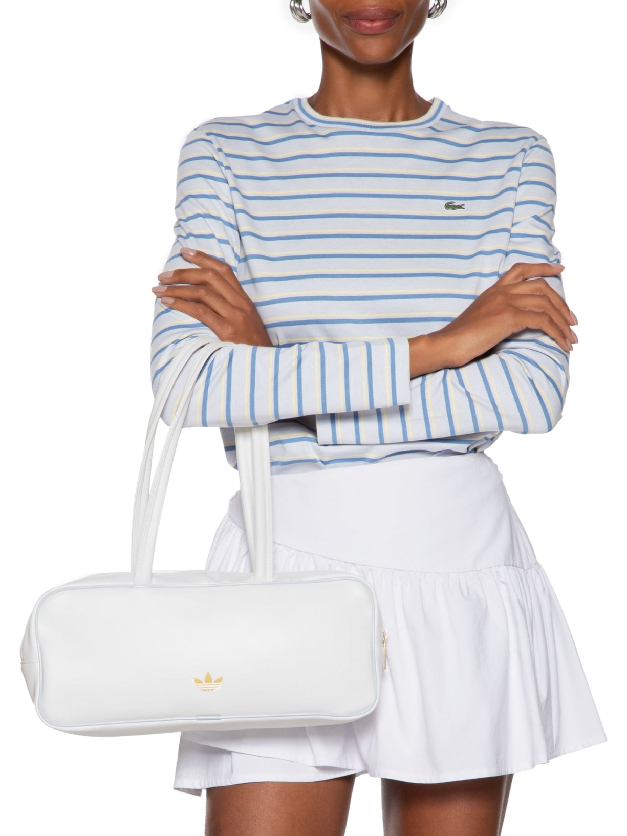 Bolsa Feminina Adicolor Airliner Branco Adidas Originals