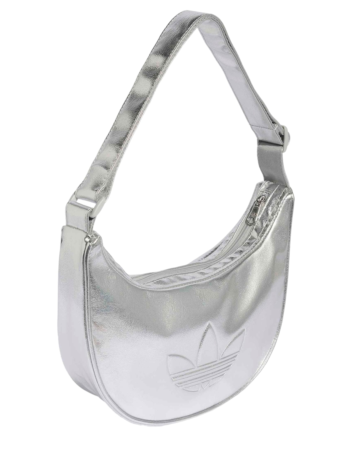 Bolsa Feminina Adicolor Metálica Prateado Adidas Originals