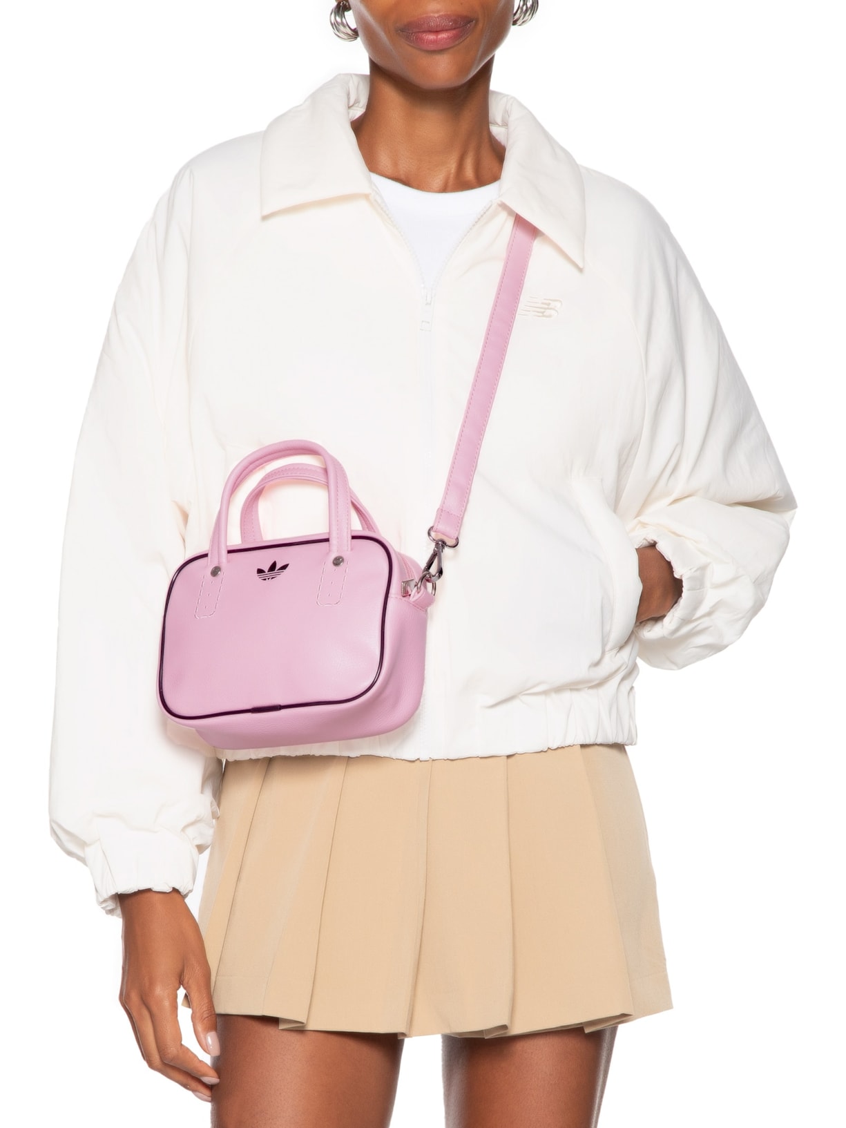 Bolsa Feminina Adicolor Sb Rosa Adidas Originals