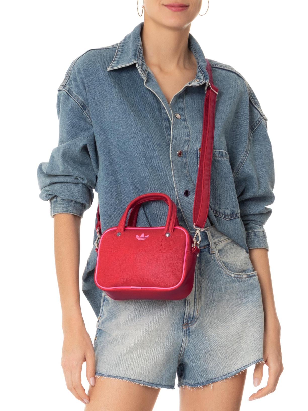 Bolsa Feminina Adicolor Xs Bag Vermelho Adidas Originals