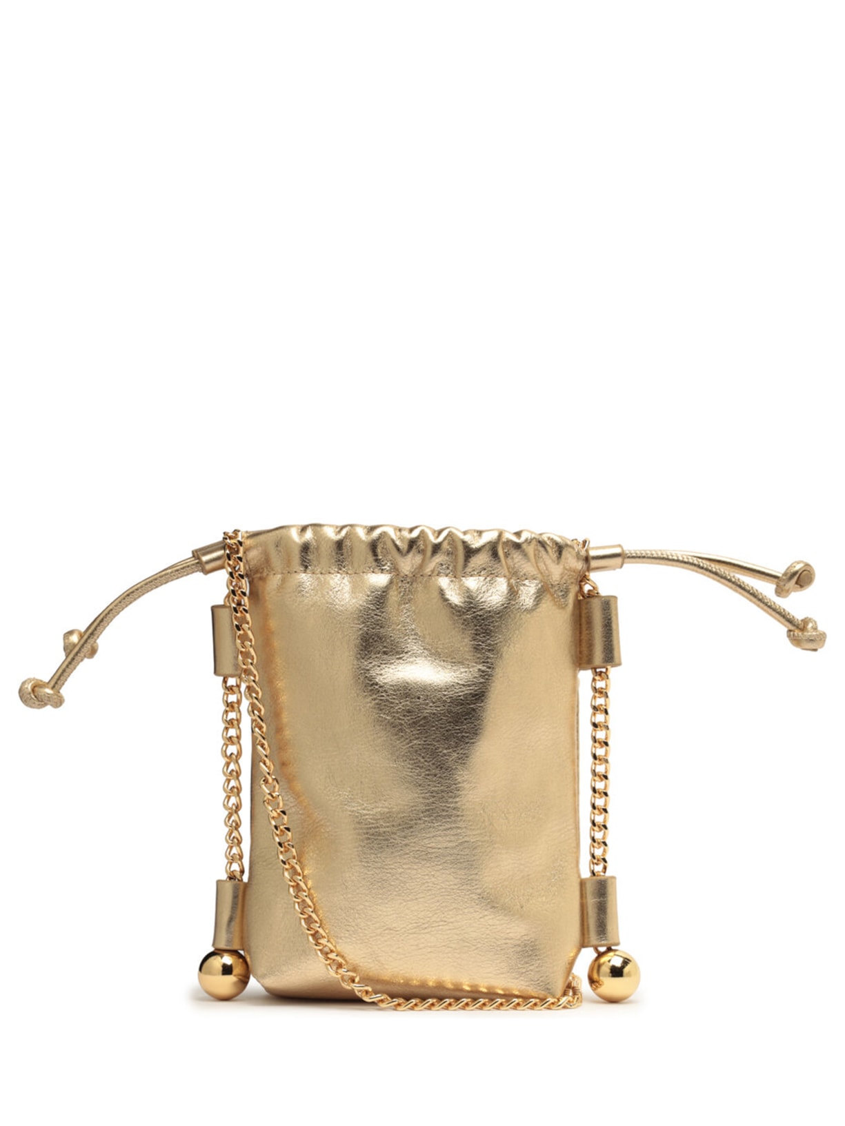 Bolsa Feminina Ajuste Dourado Arezzo