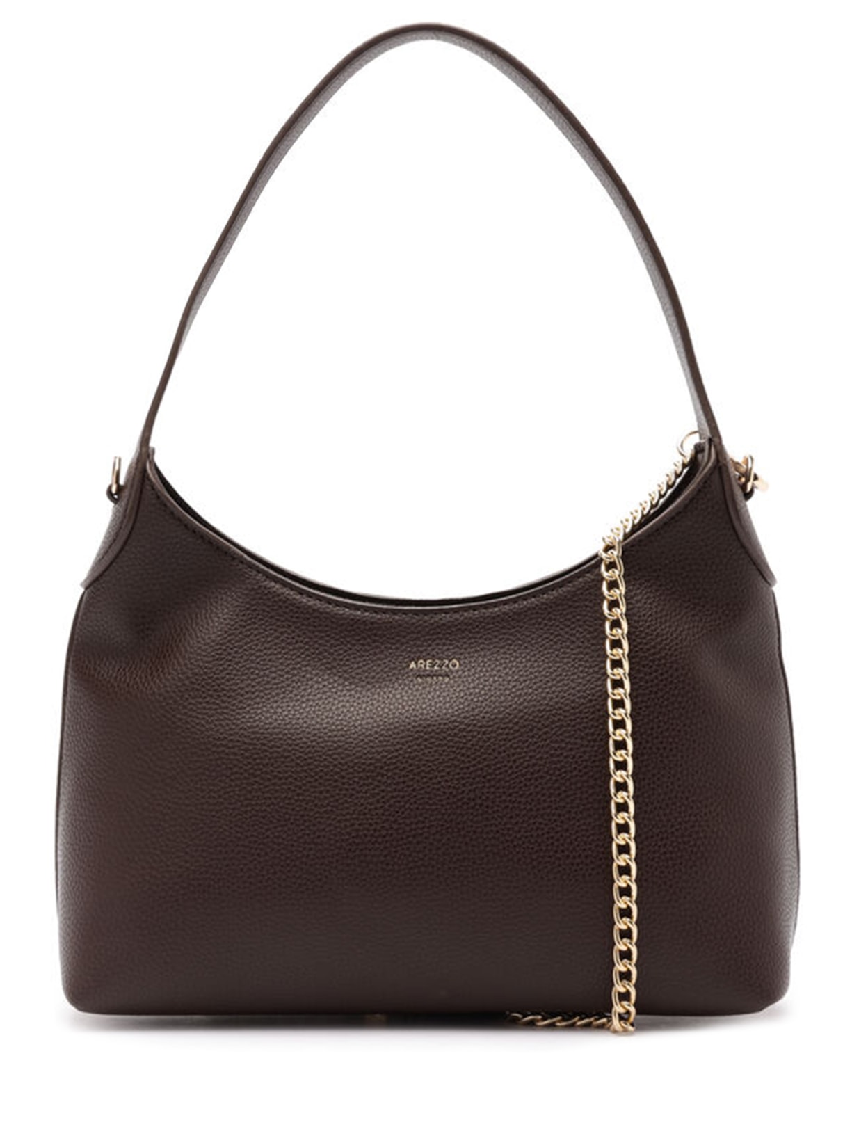 Bolsa Feminina Alça Corrente Marrom Arezzo