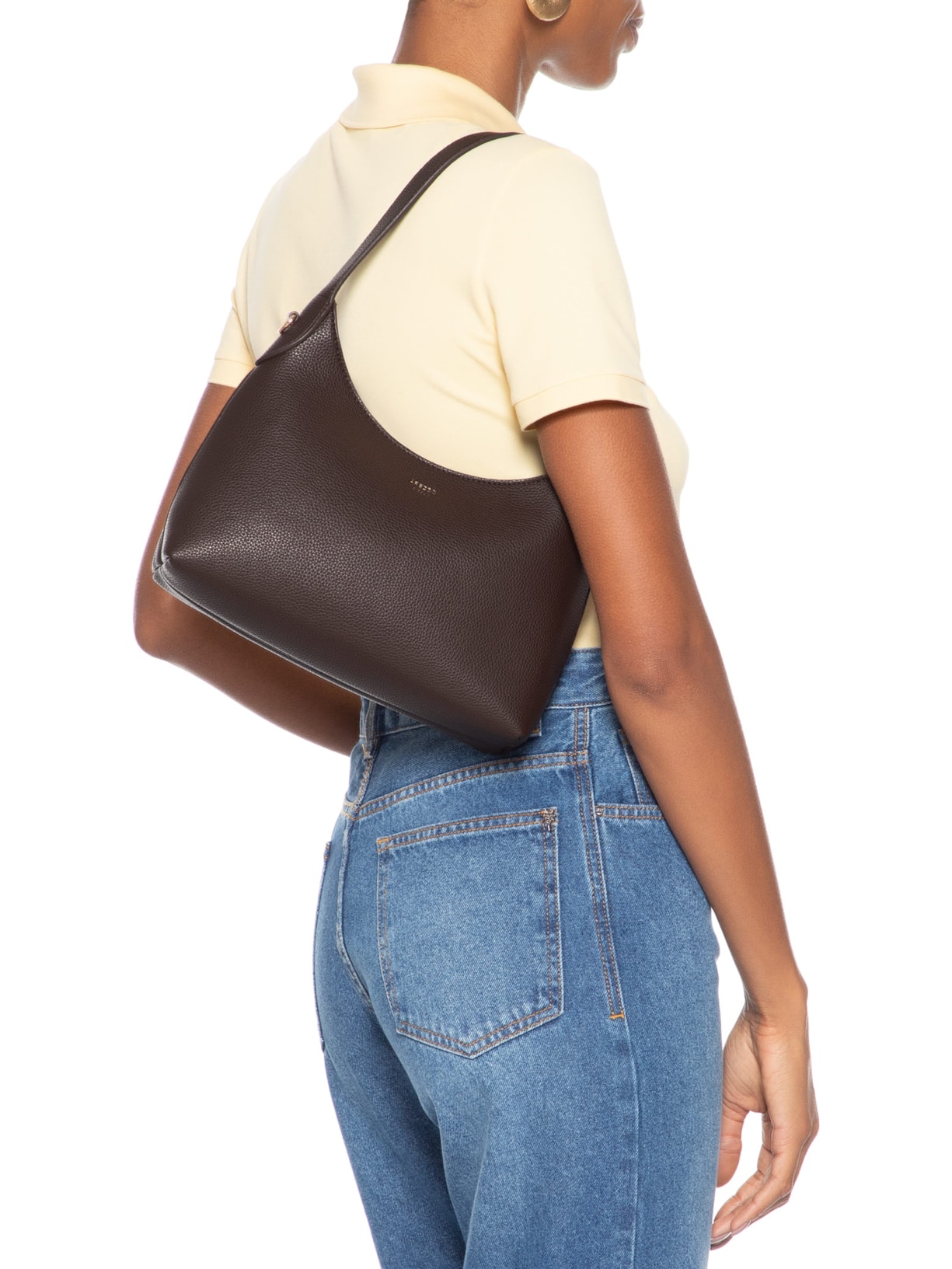 Bolsa Feminina Alça Corrente Marrom Arezzo