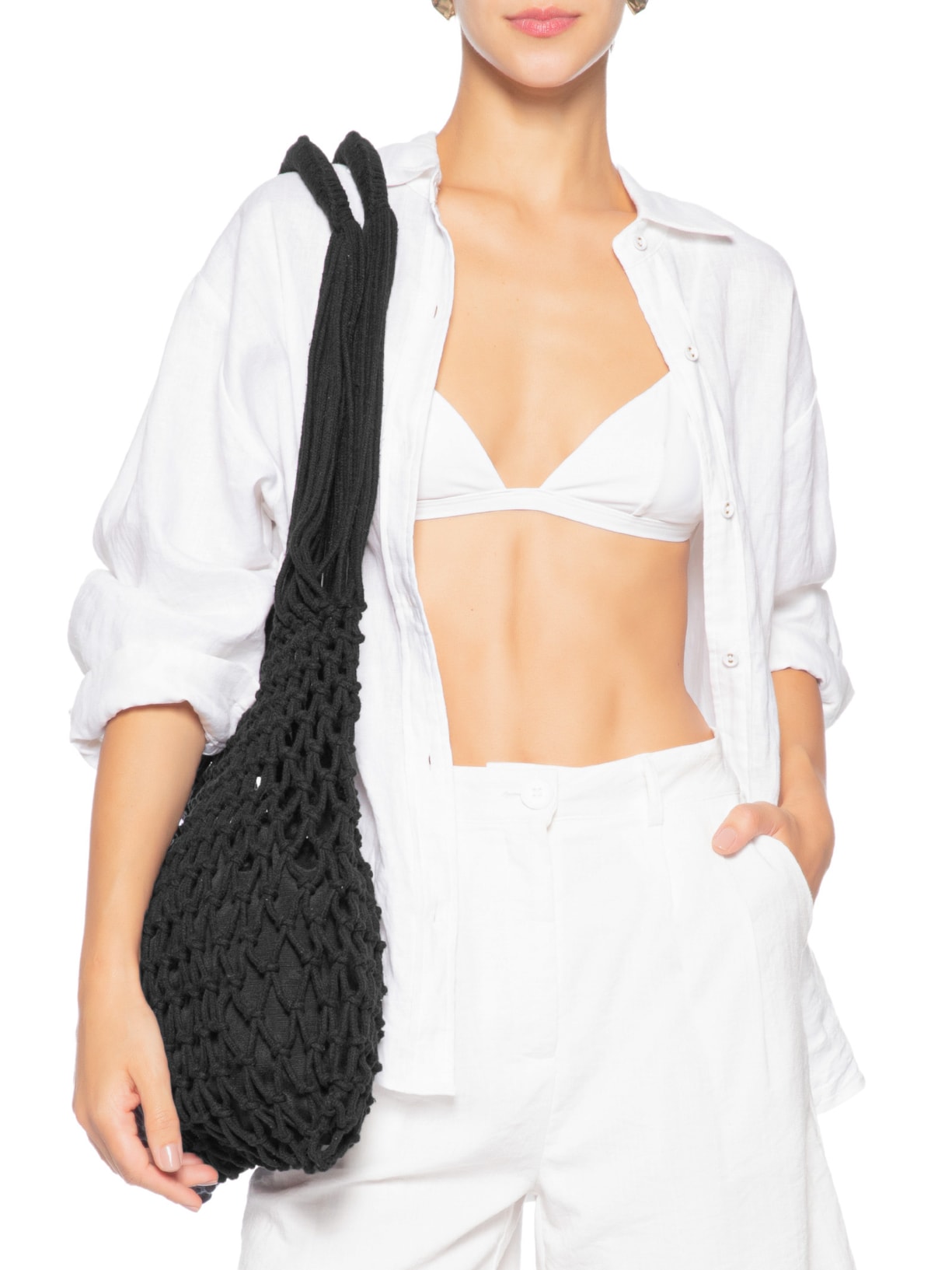 Bolsa Feminina Alessandra Bag Preto Nannacay