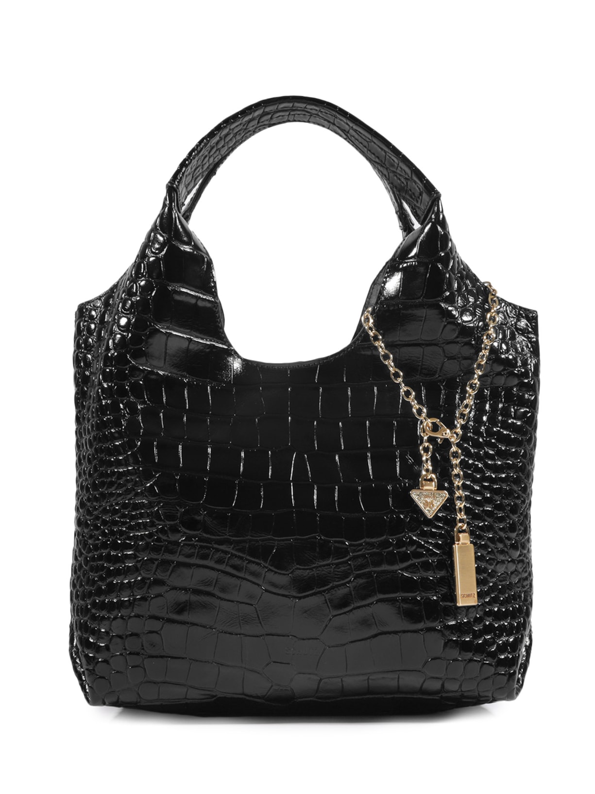 Bolsa Feminina Aligator Shine - Preto