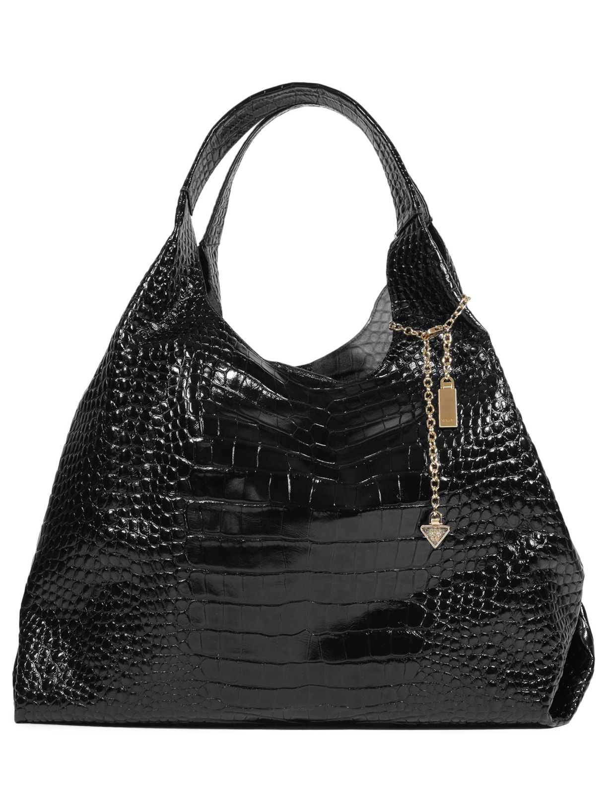 Bolsa Feminina Aligator Shine - Preto
