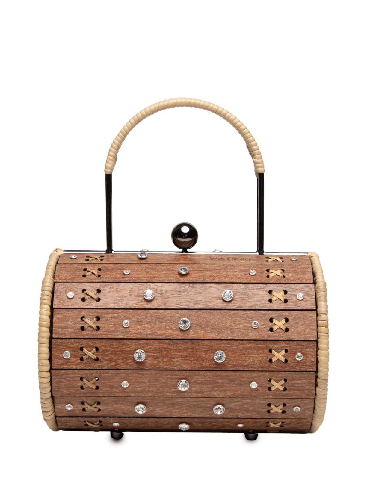 Bolsa Feminina Alix Onix Oud Stella – Marrom Waiwai