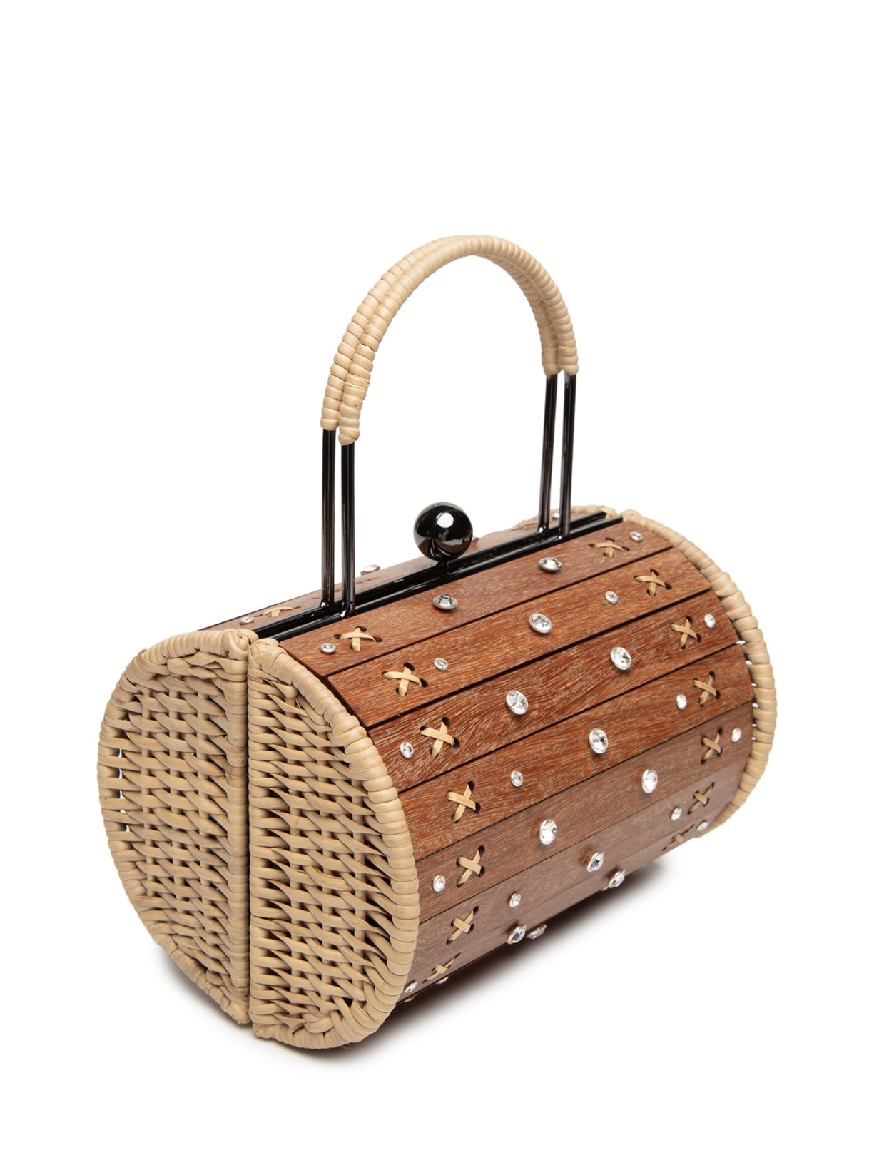 Bolsa Feminina Alix Onix Oud Stella – Marrom Waiwai