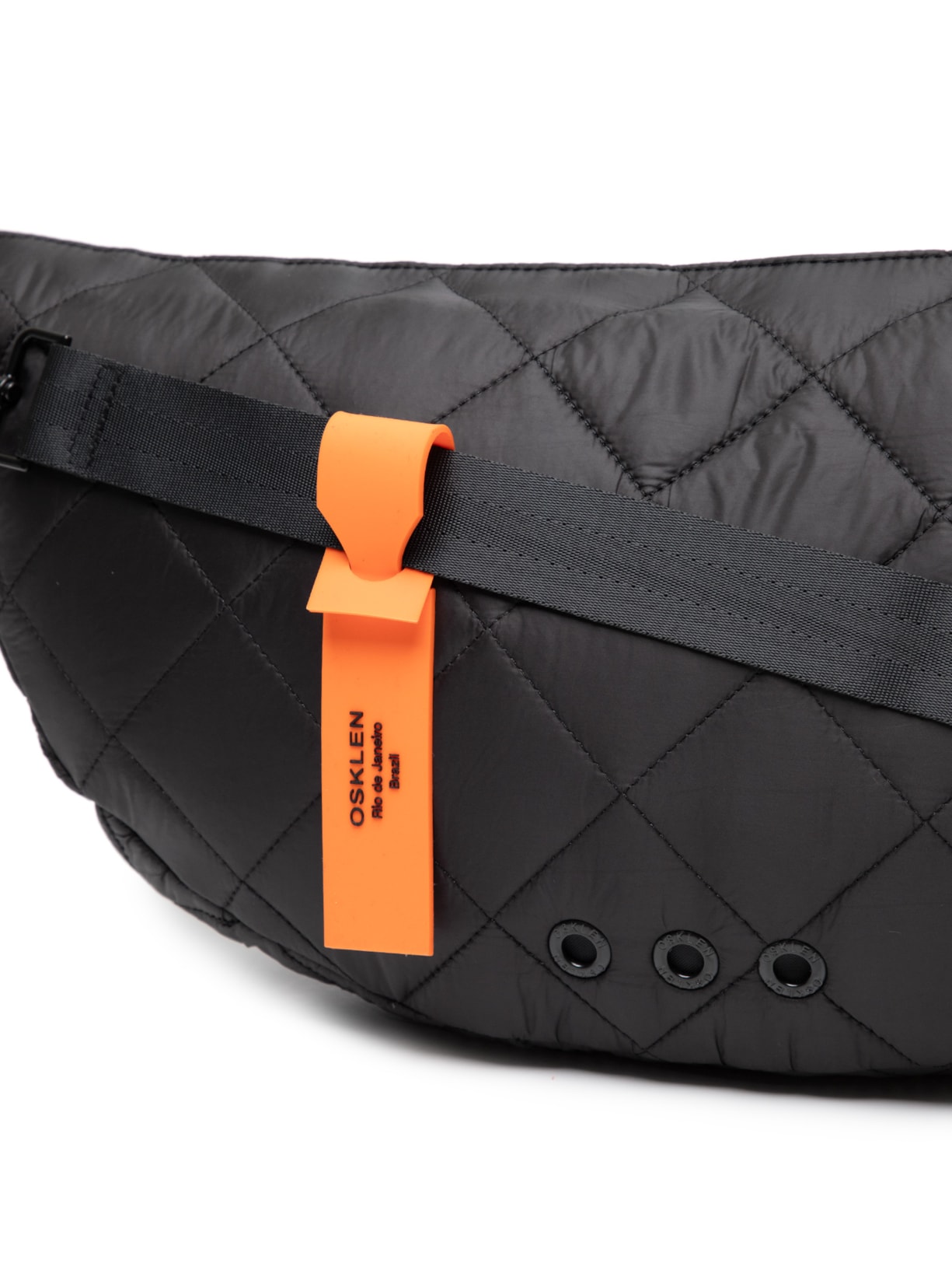 Bolsa Feminina Andiroba Nylon Matelassê Preto Osklen