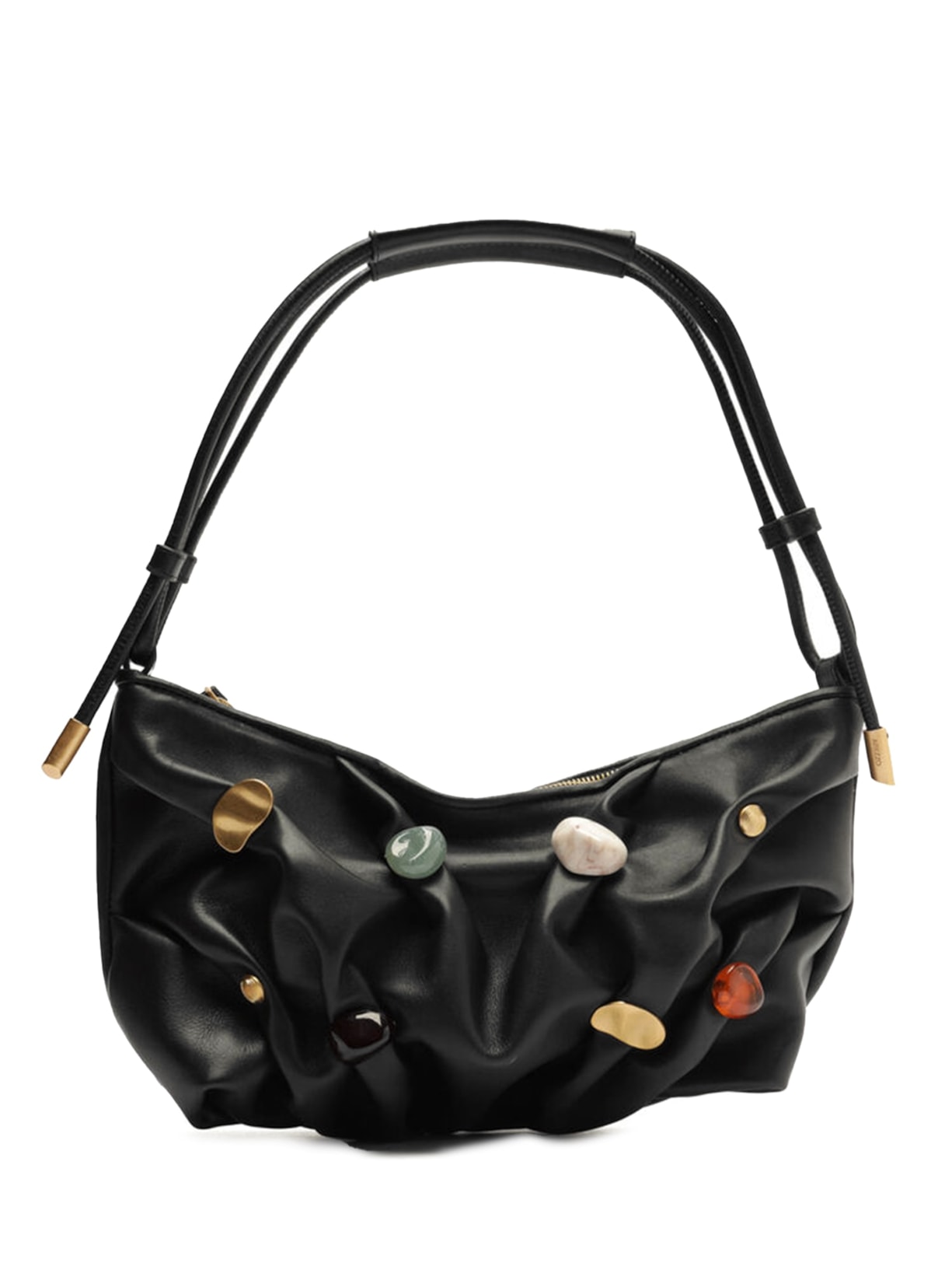 Bolsa Feminina Aplicações - Preto