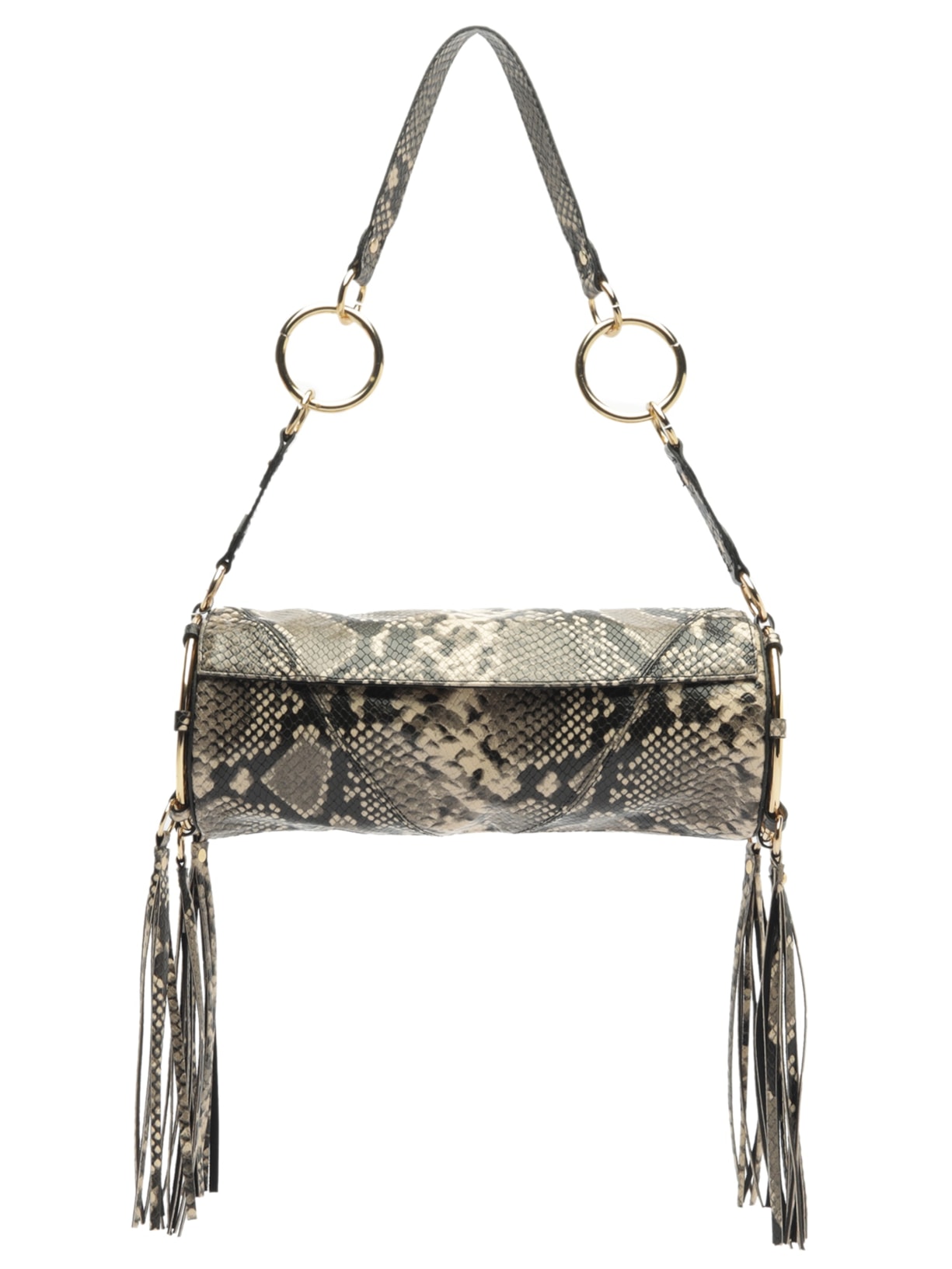 Bolsa Feminina Argolas Animal Print Arezzo