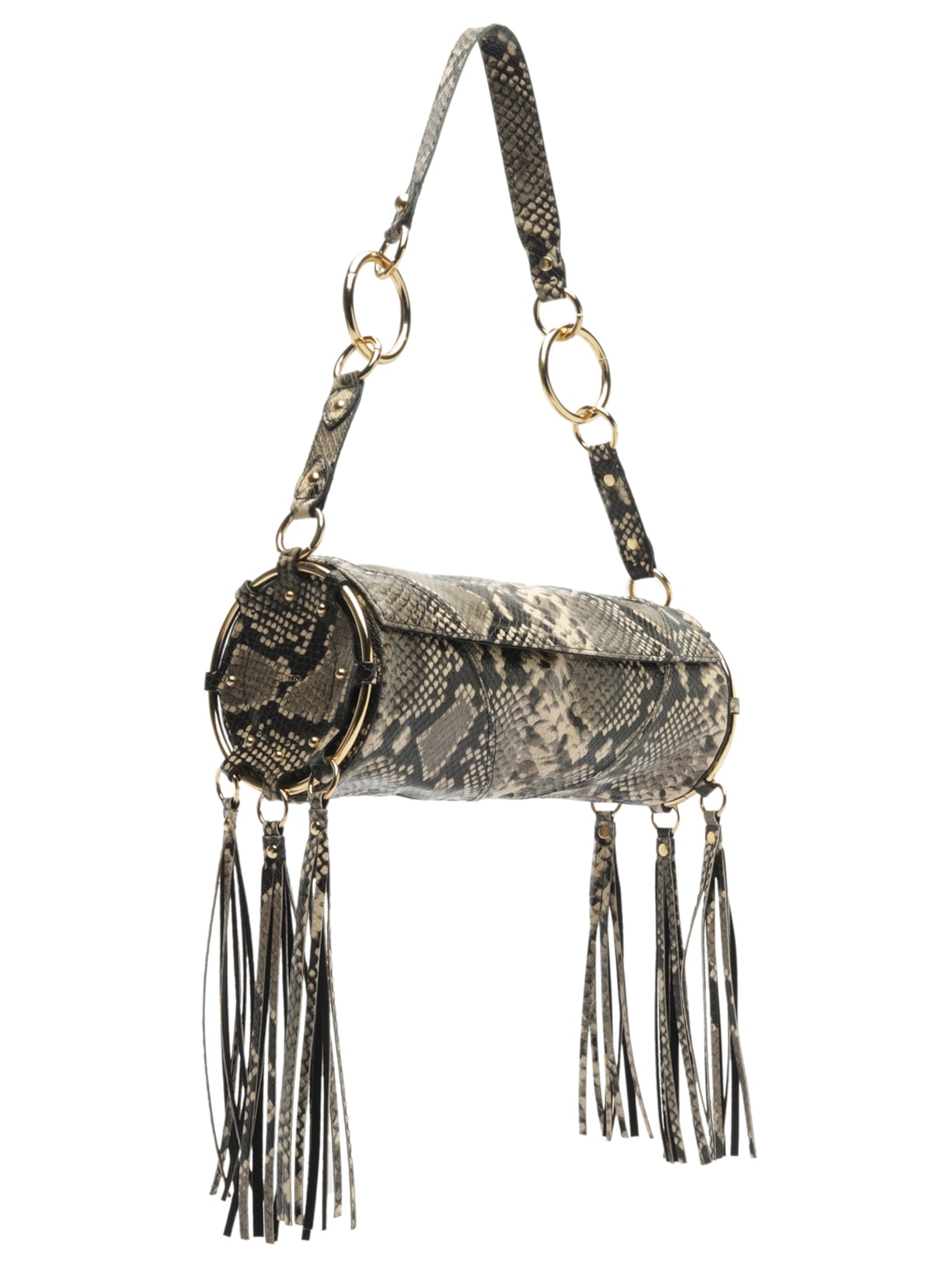 Bolsa Feminina Argolas Animal Print Arezzo