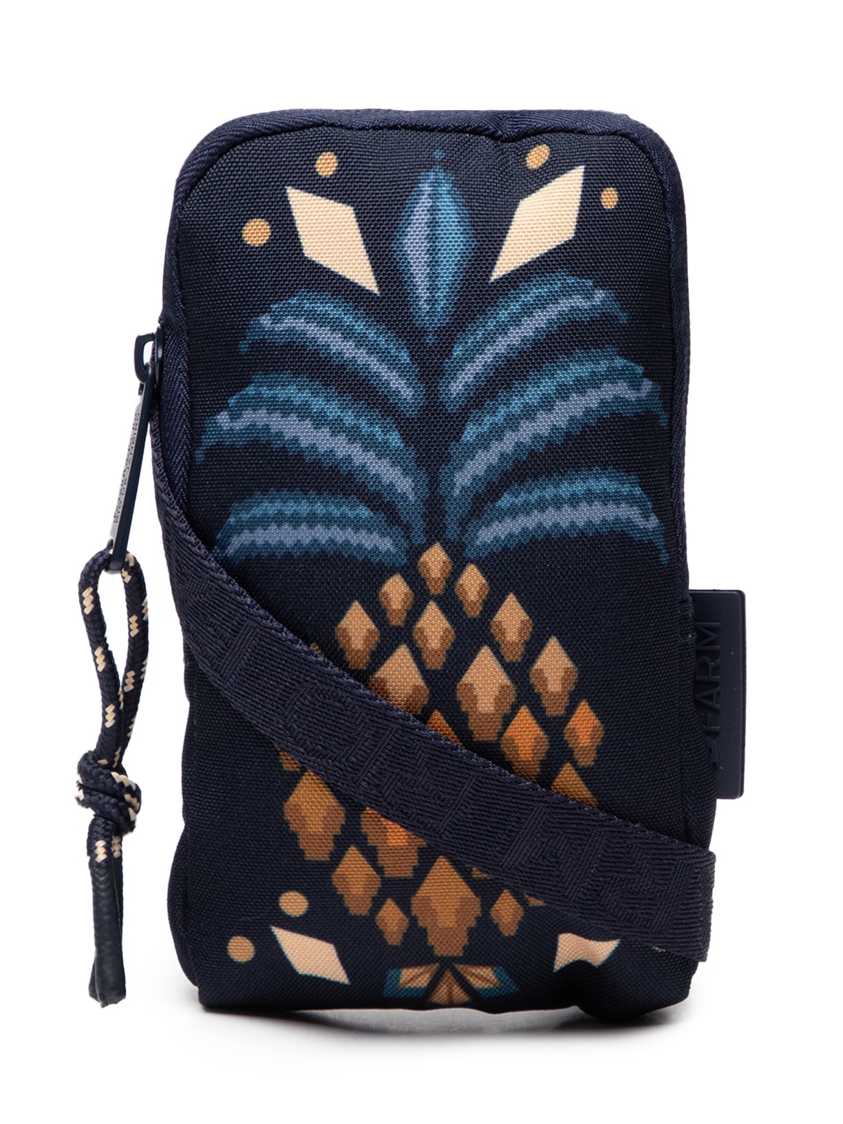 Bolsa Feminina Arpoador Lenço Magia Tropical - Azul