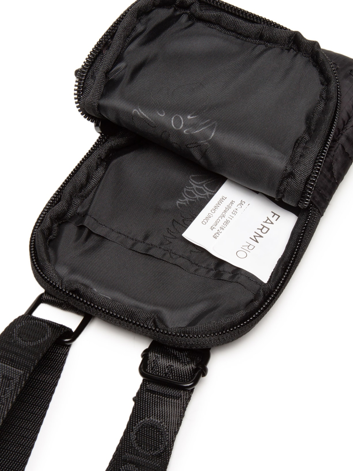 Bolsa Feminina Arpoador Puffer Preto Farm Etc