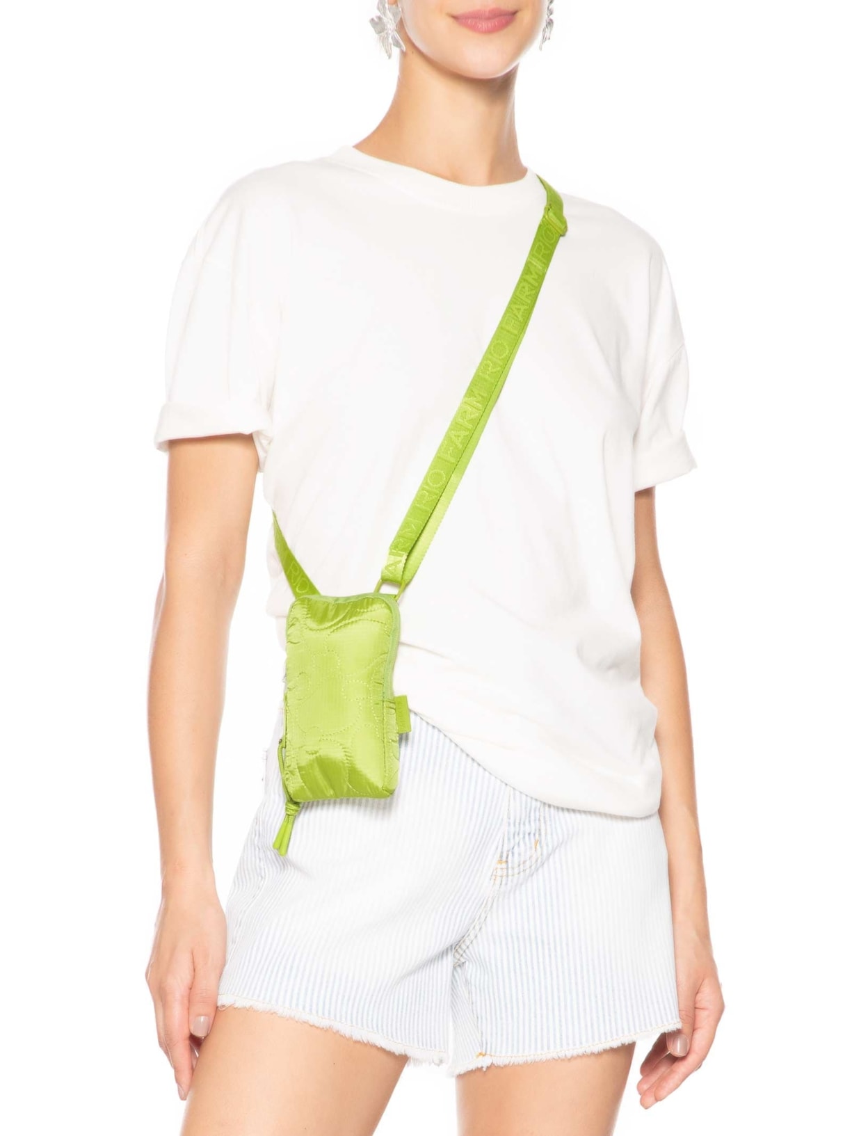 Bolsa Feminina Arpoador Puffer Verde Farm Etc