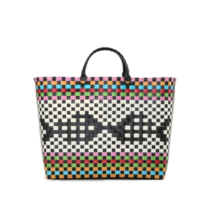 Bolsa Feminina Artesanal G Peixe - Preto