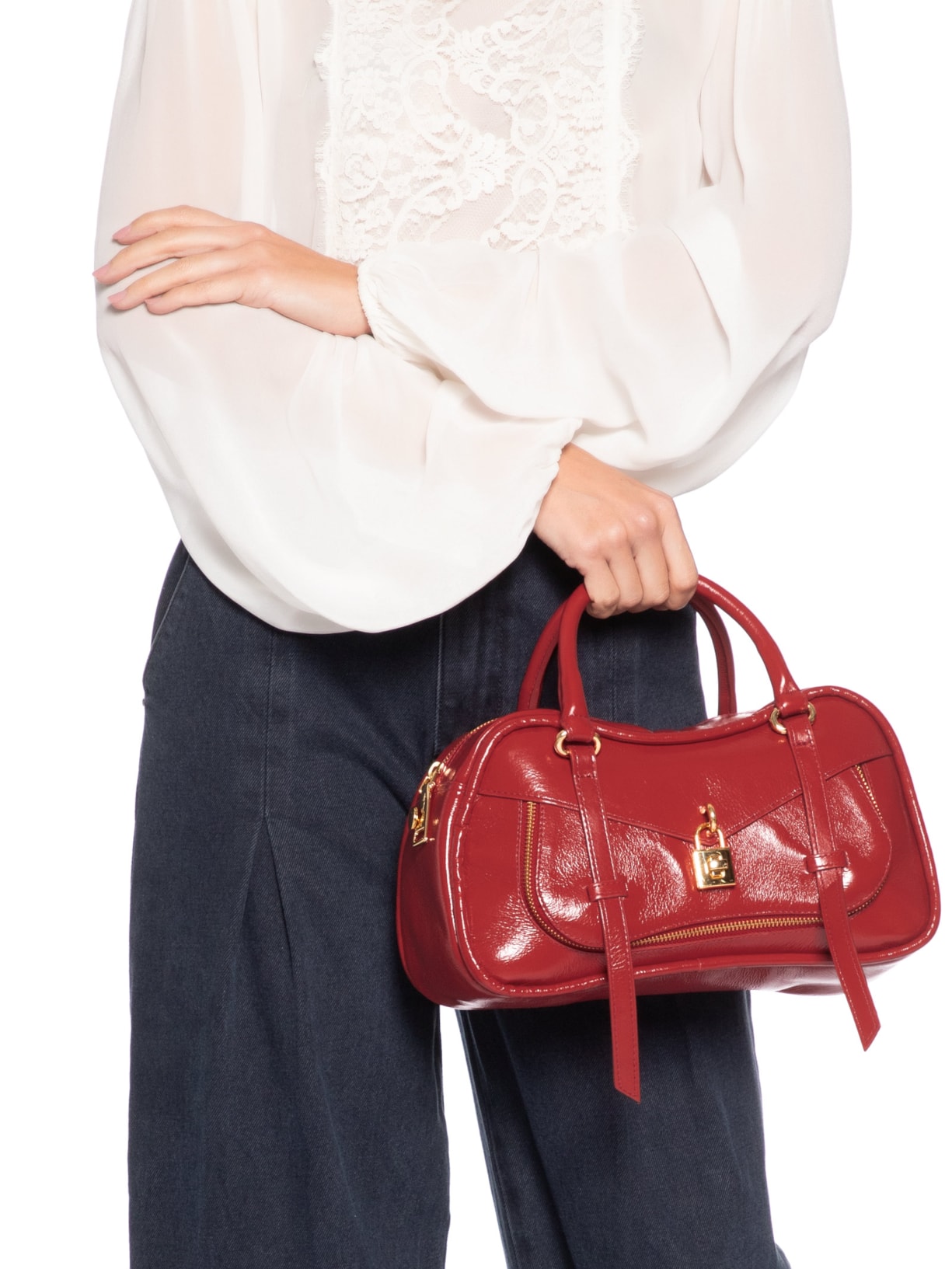 Bolsa Feminina Atenas Vermelho Luiza Barcelos