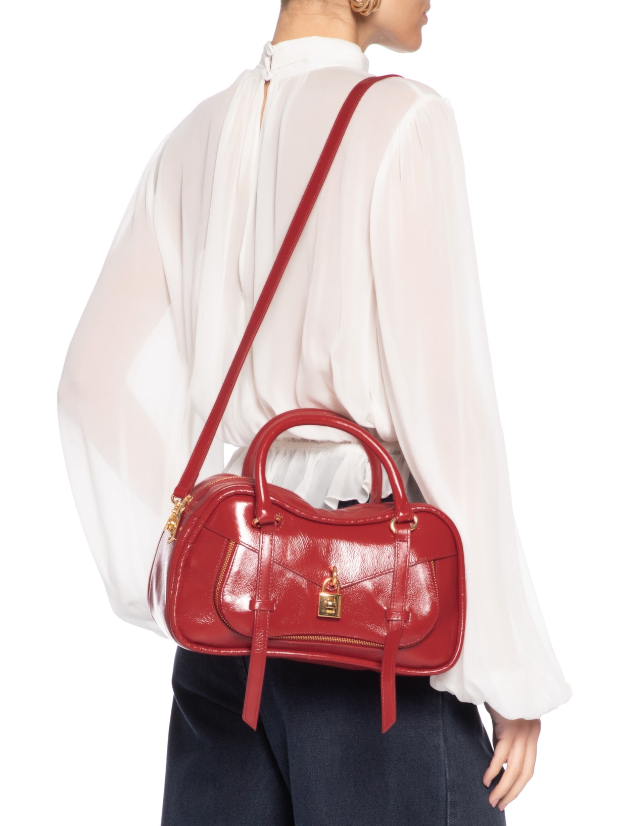 Bolsa Feminina Atenas Vermelho Luiza Barcelos