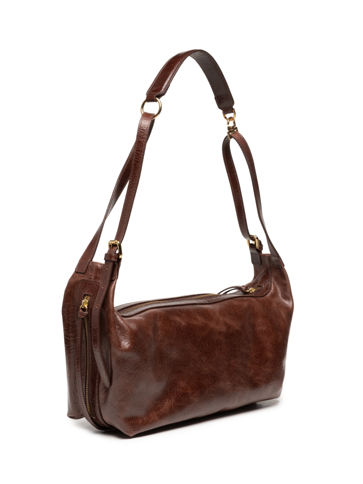 Bolsa Feminina Atlanta Grande Marrom Luiza Barcelos