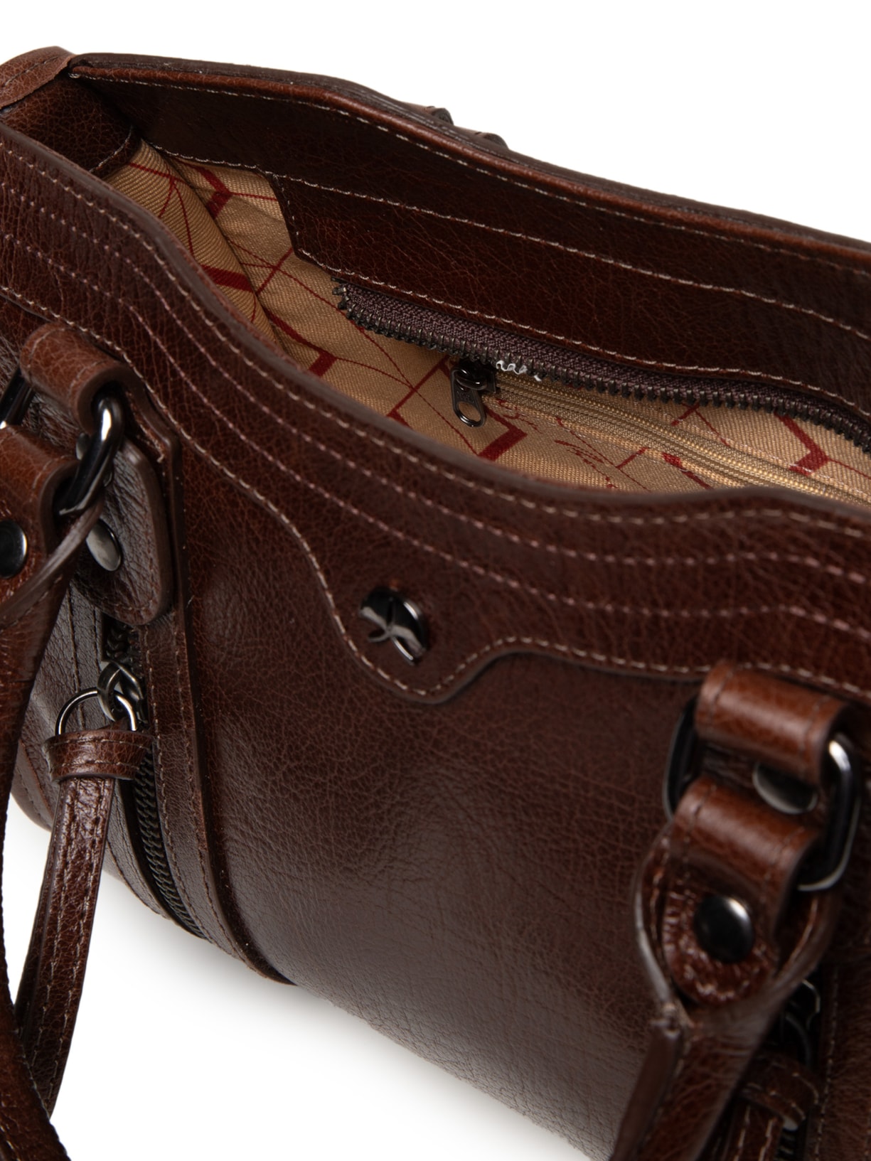 Bolsa Feminina Atlanta Marrom Luiza Barcelos