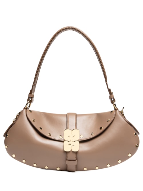 Bolsa Feminina B-Kat Studs - Marrom