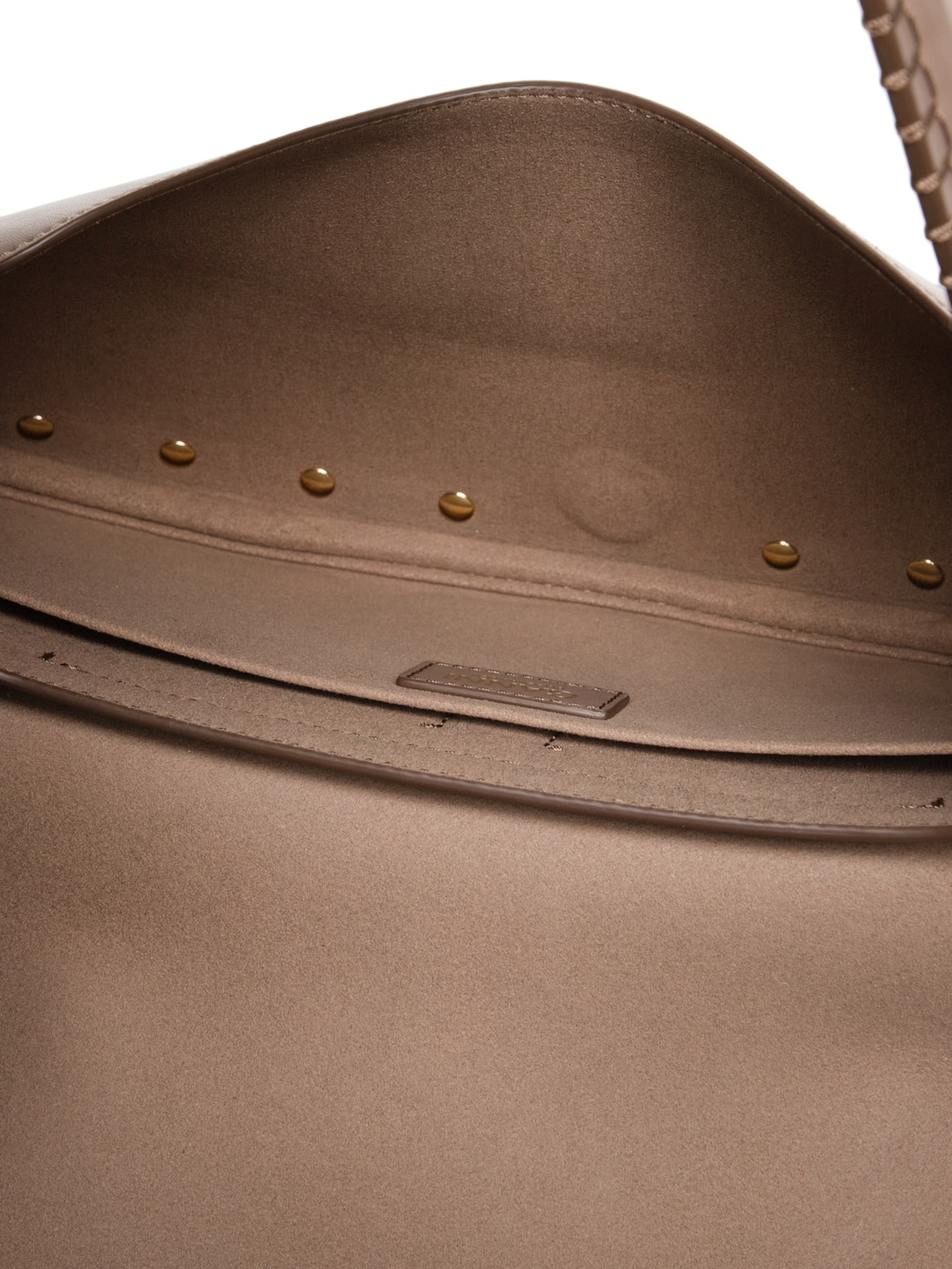 Bolsa Feminina B-Kat Studs Marrom Ganni