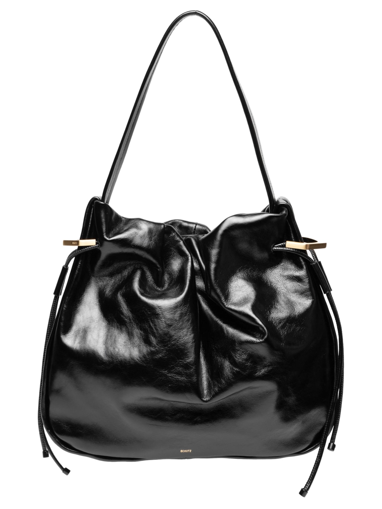 Bolsa Feminina Bag Couro - Preto
