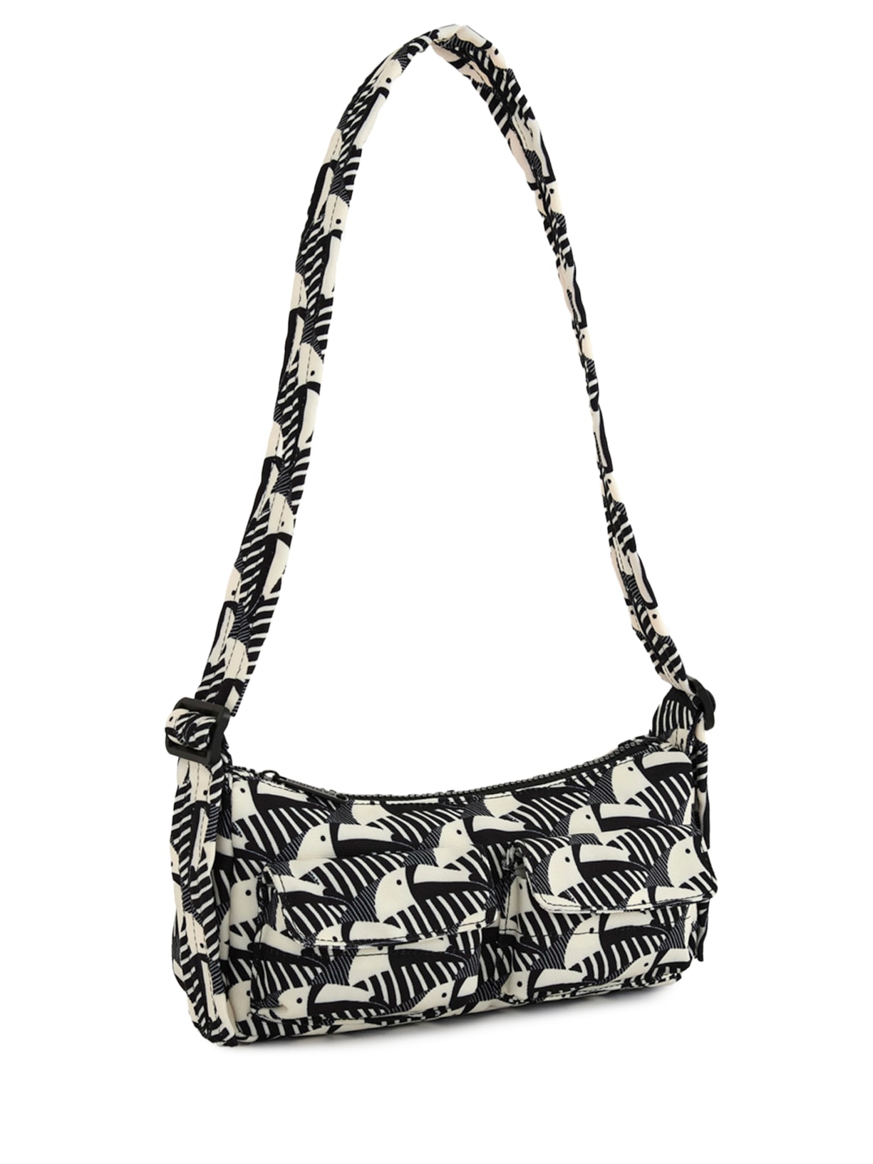 Bolsa Feminina Baguete Bico De Tucano Preto Farm Etc