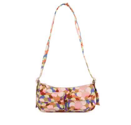 Bolsa Feminina Baguete Fábrica Pequena - Laranja