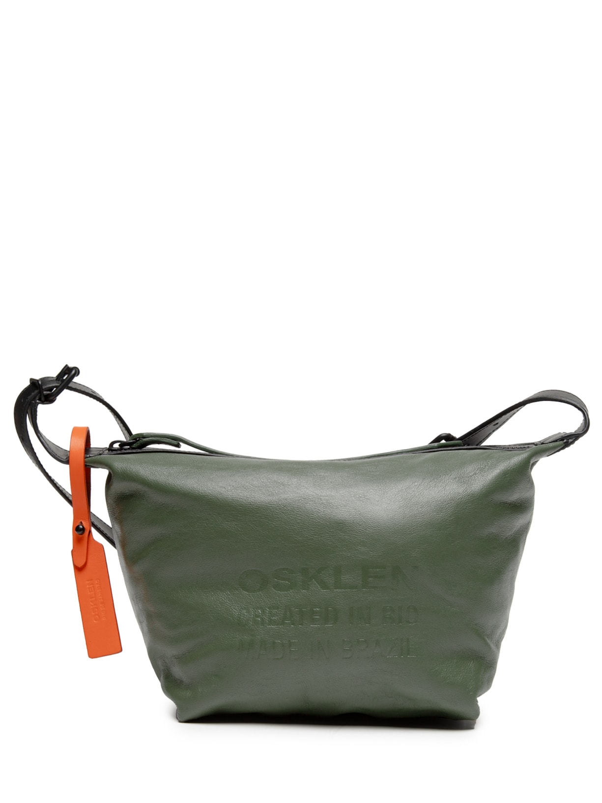 Bolsa Feminina Bakare Couro Large Verde Osklen