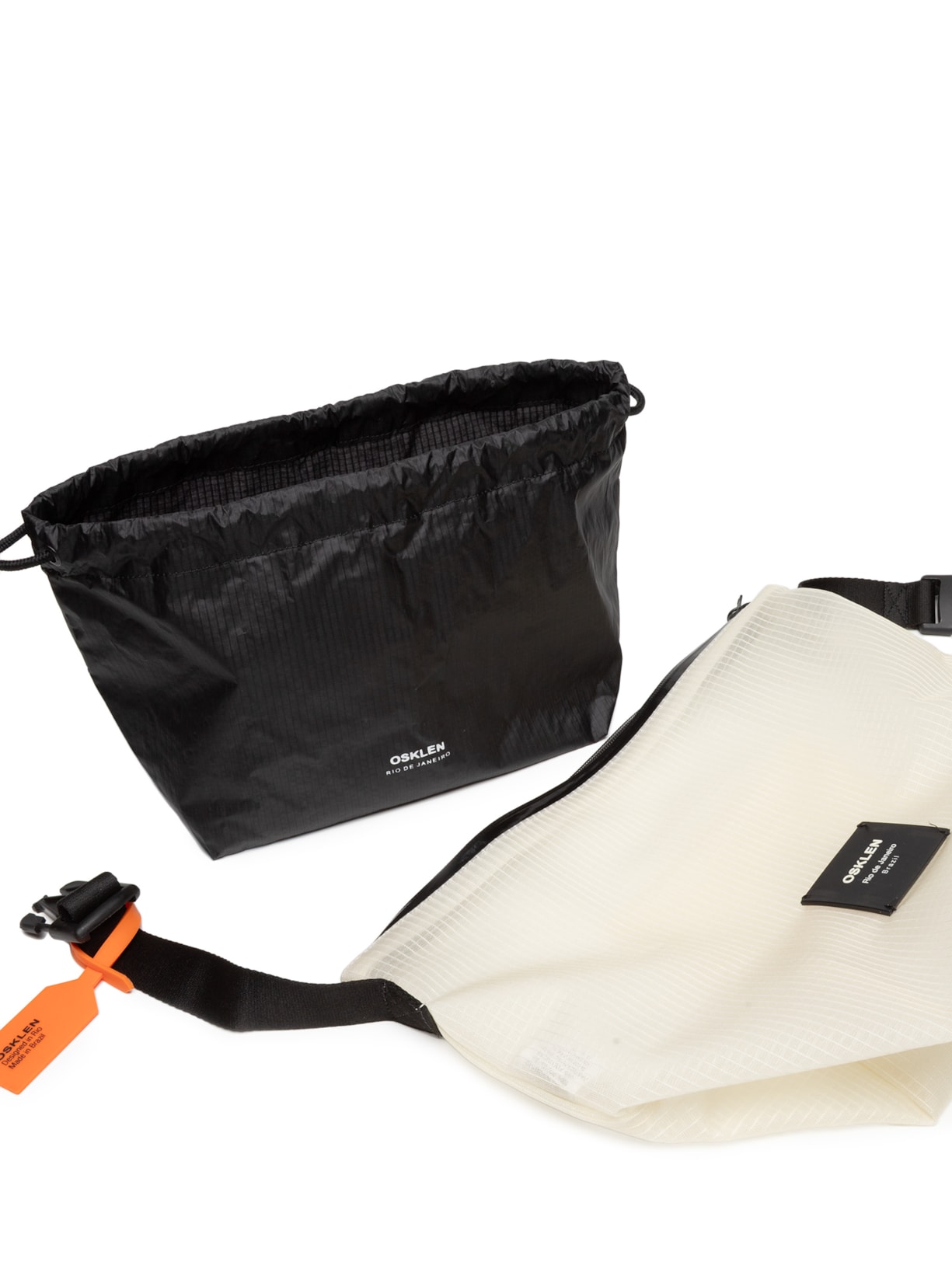 Bolsa Feminina Bakare Large Tela Branco Osklen