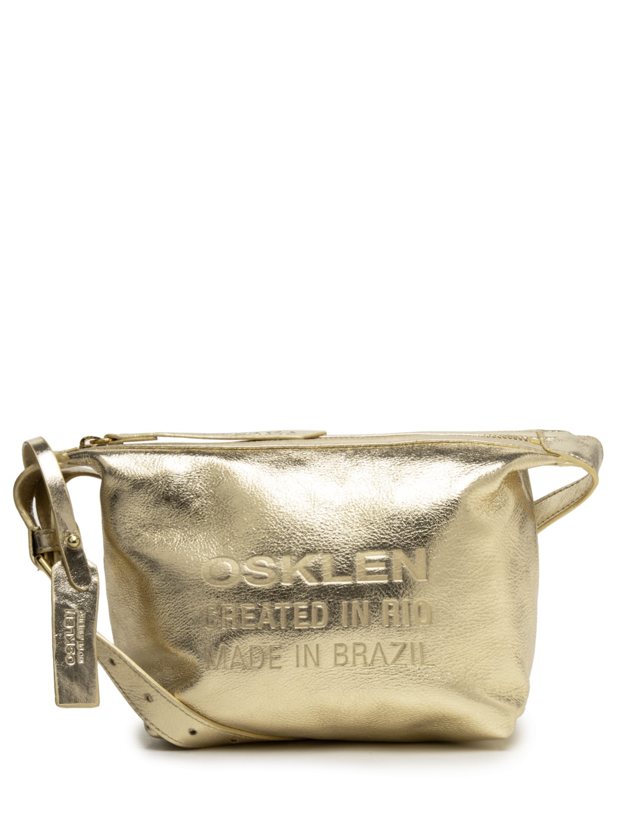 Bolsa Feminina Bakare Ouro Dourado Osklen