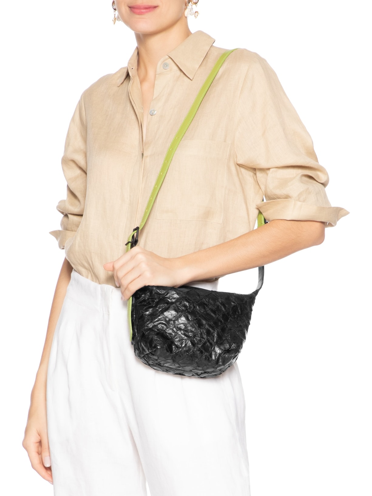 Bolsa Feminina Bakare Small Color Preto Osklen