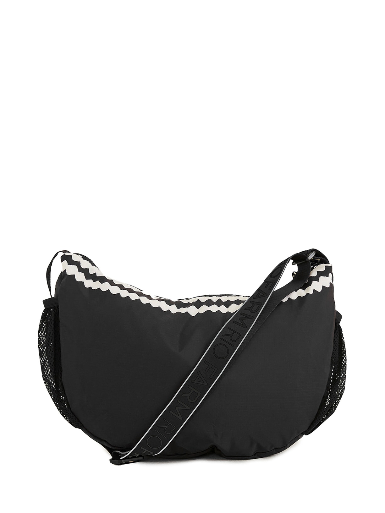 Bolsa Feminina Banana G Lenço Dia E Noite Preto Farm Etc