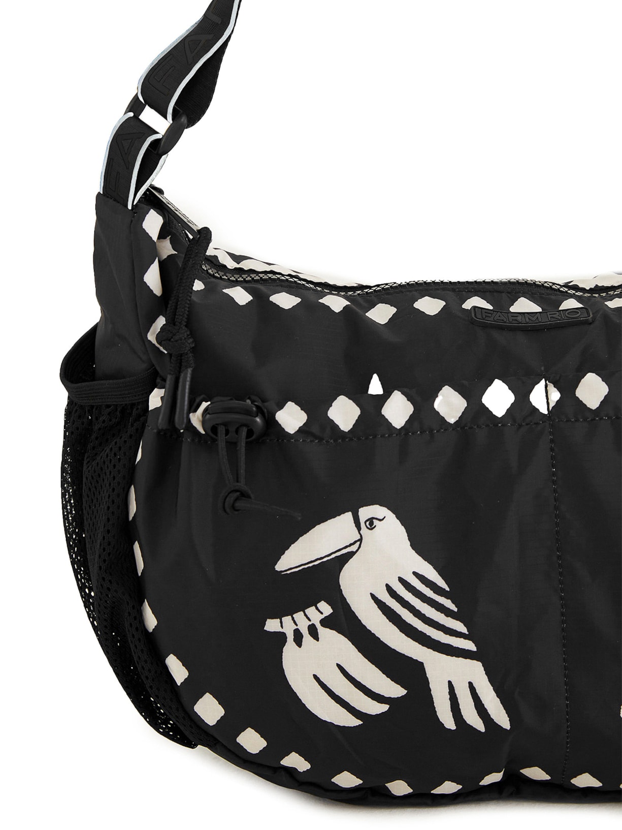 Bolsa Feminina Banana G Lenço Dia E Noite Preto Farm Etc