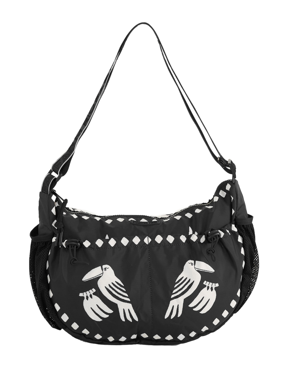 Bolsa Feminina Banana G Lenço Dia E Noite Preto Farm Etc