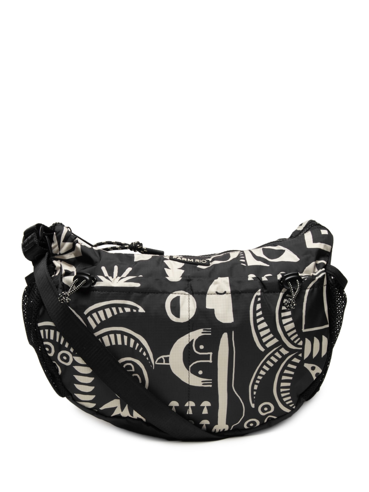Bolsa Feminina Banana G Lenço Tripicano - Preto
