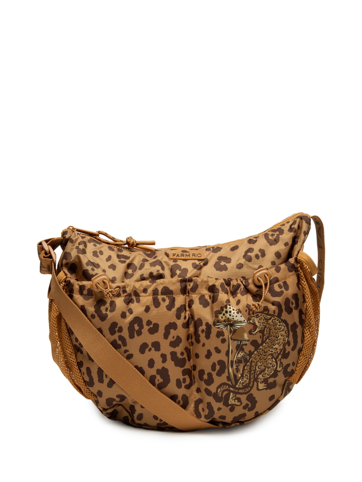 Bolsa Feminina Banana G Onça - Marrom