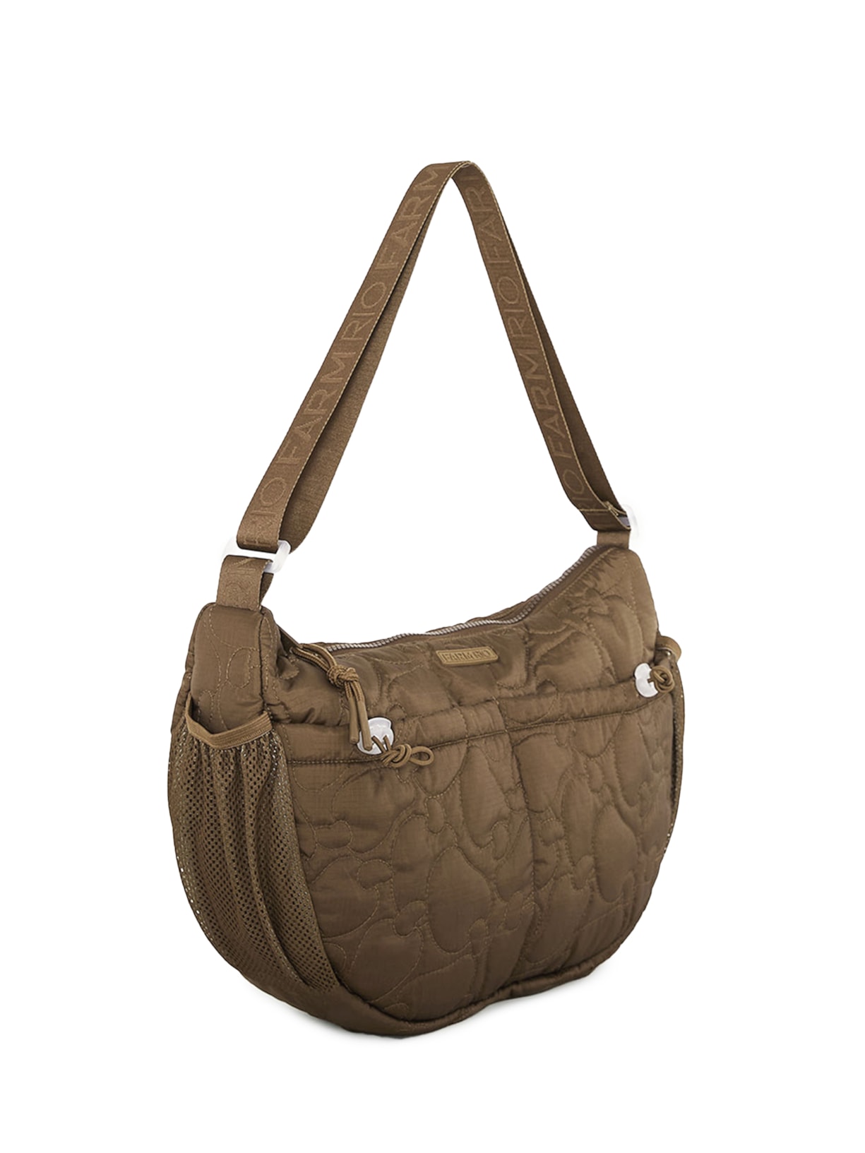 Bolsa Feminina Banana G Terra Marrom Farm Etc