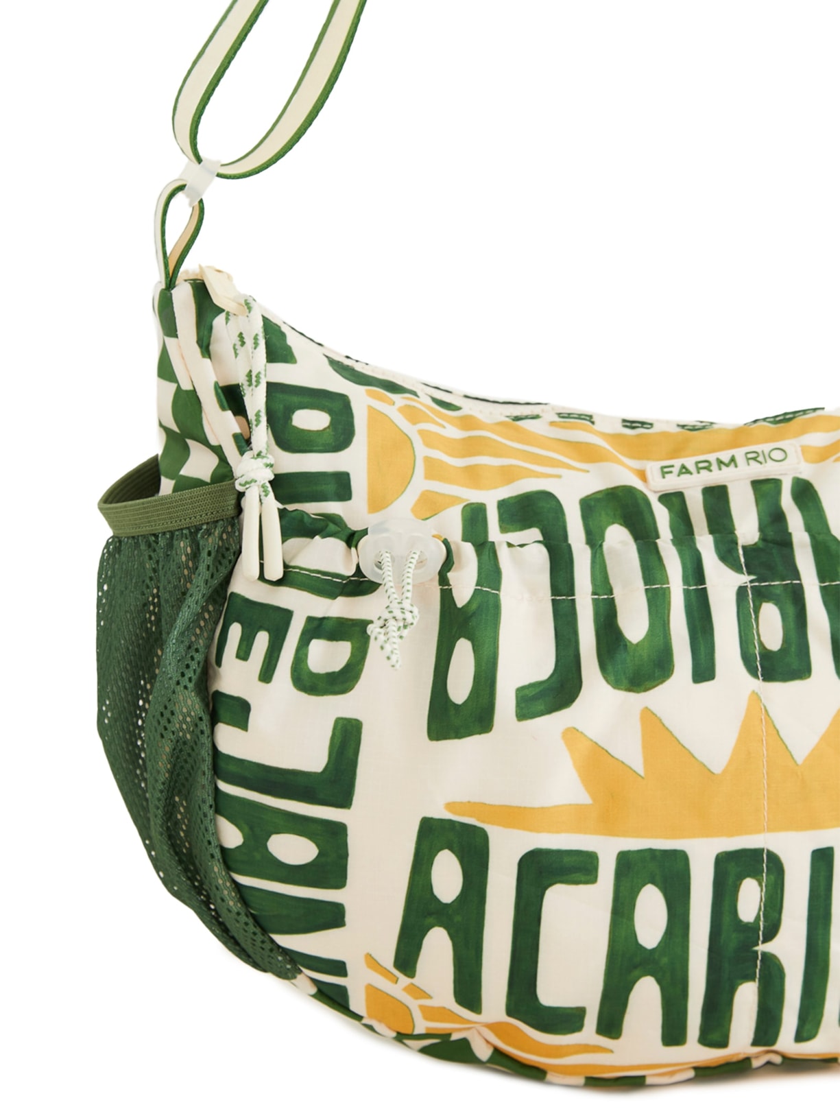 Bolsa Feminina Banana Grande A Carioca Verde Farm Etc