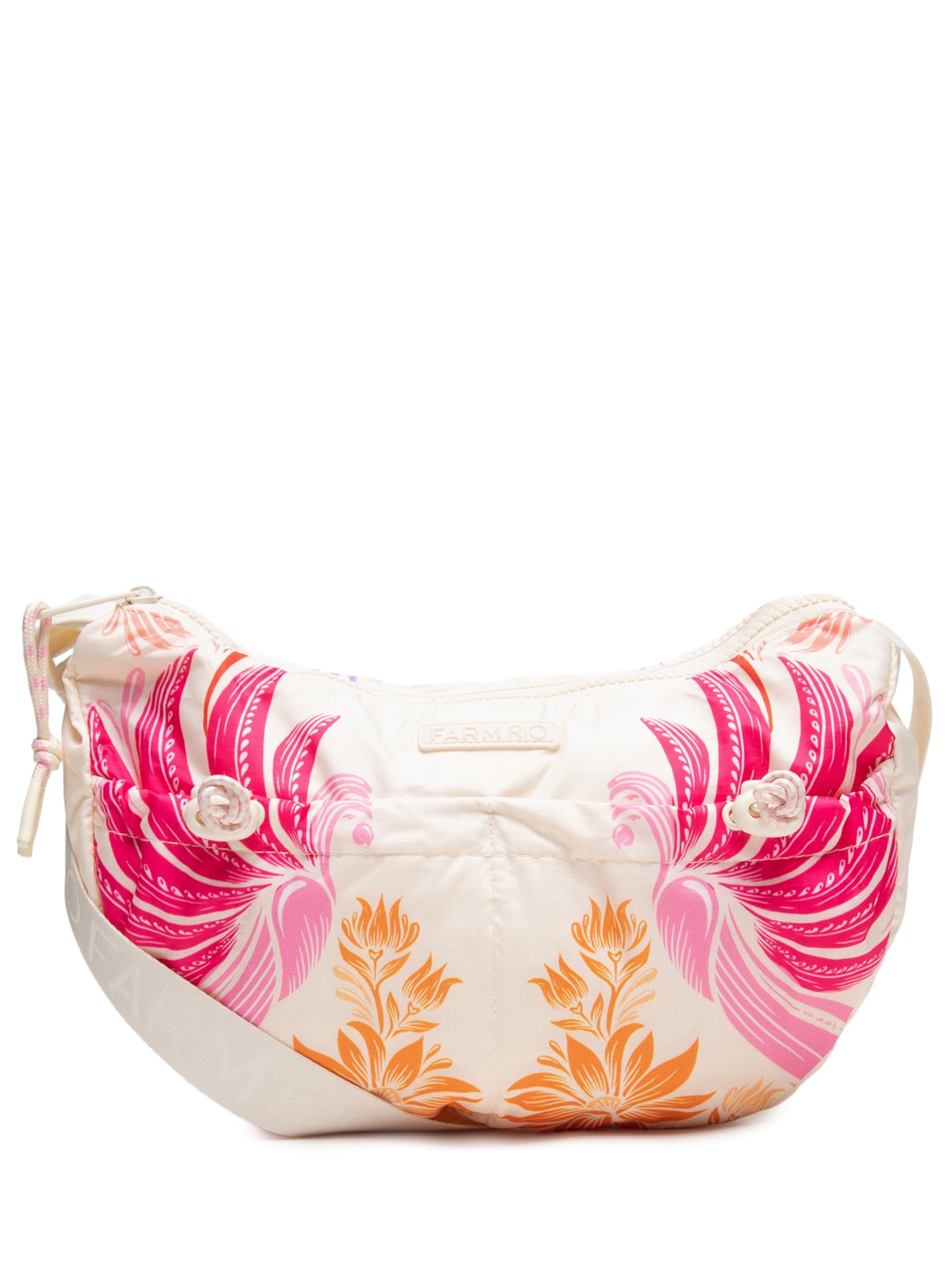 Bolsa Feminina Banana P Arco Íris Tropical - Branco