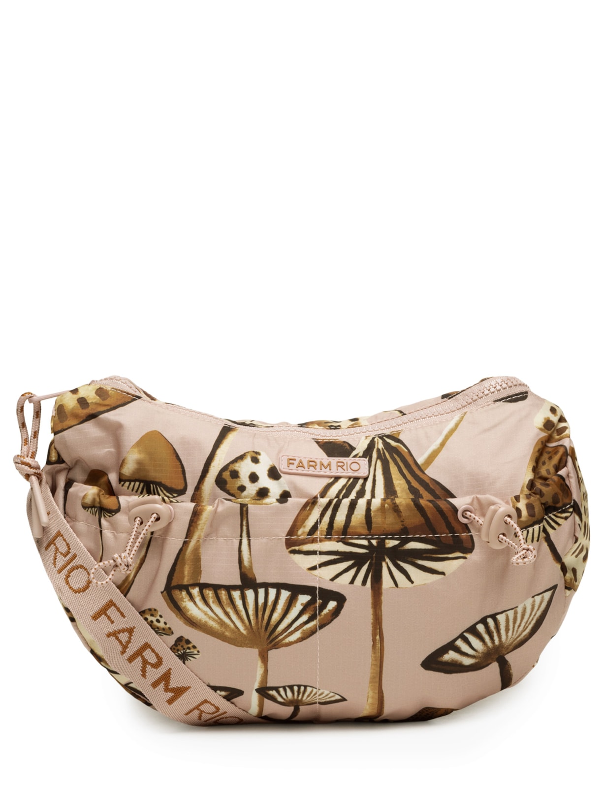 Bolsa Feminina Banana P Cogumelo Rosa Farm Etc