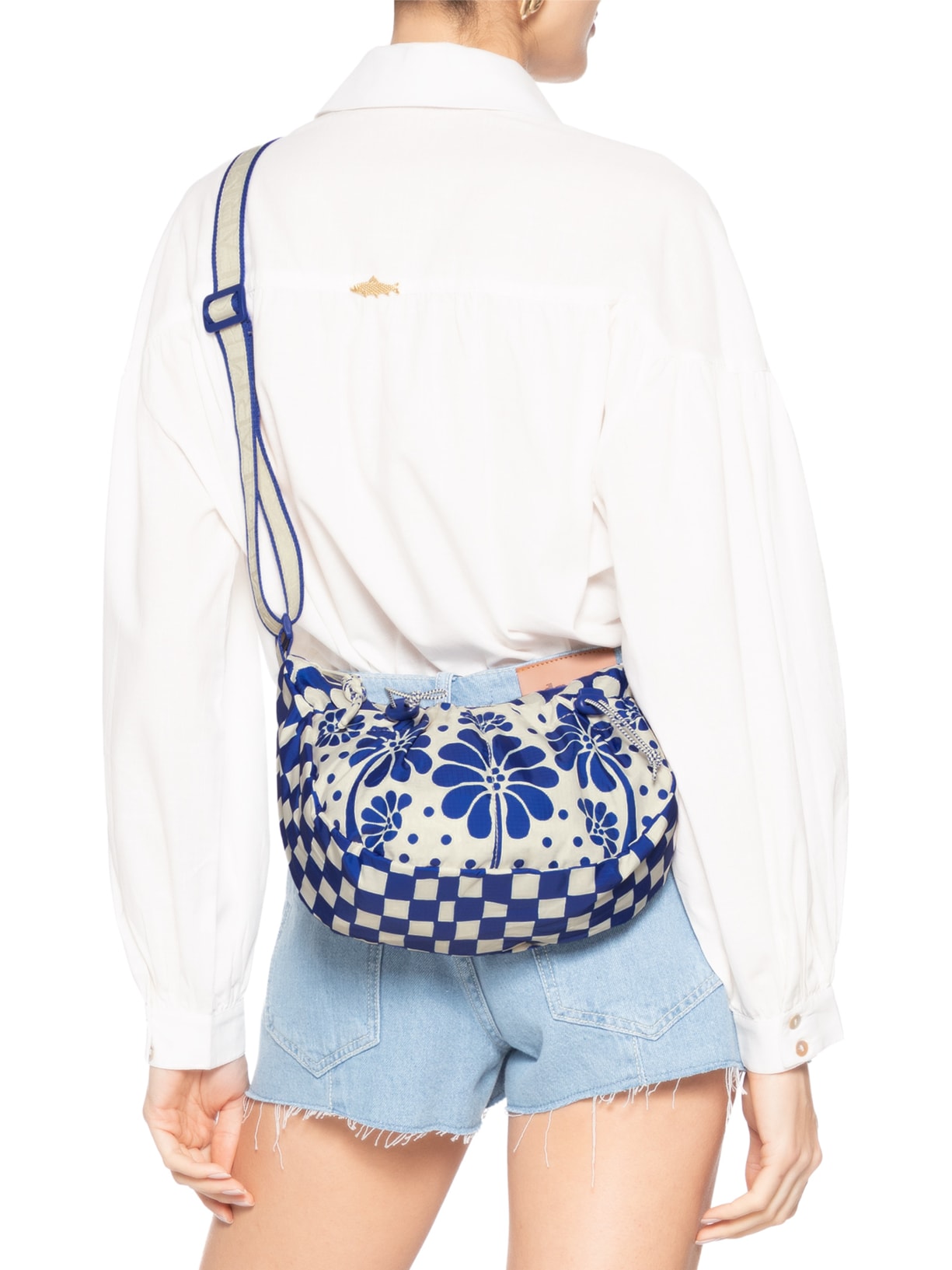 Bolsa Feminina Banana P Palermo Azul Farm Etc