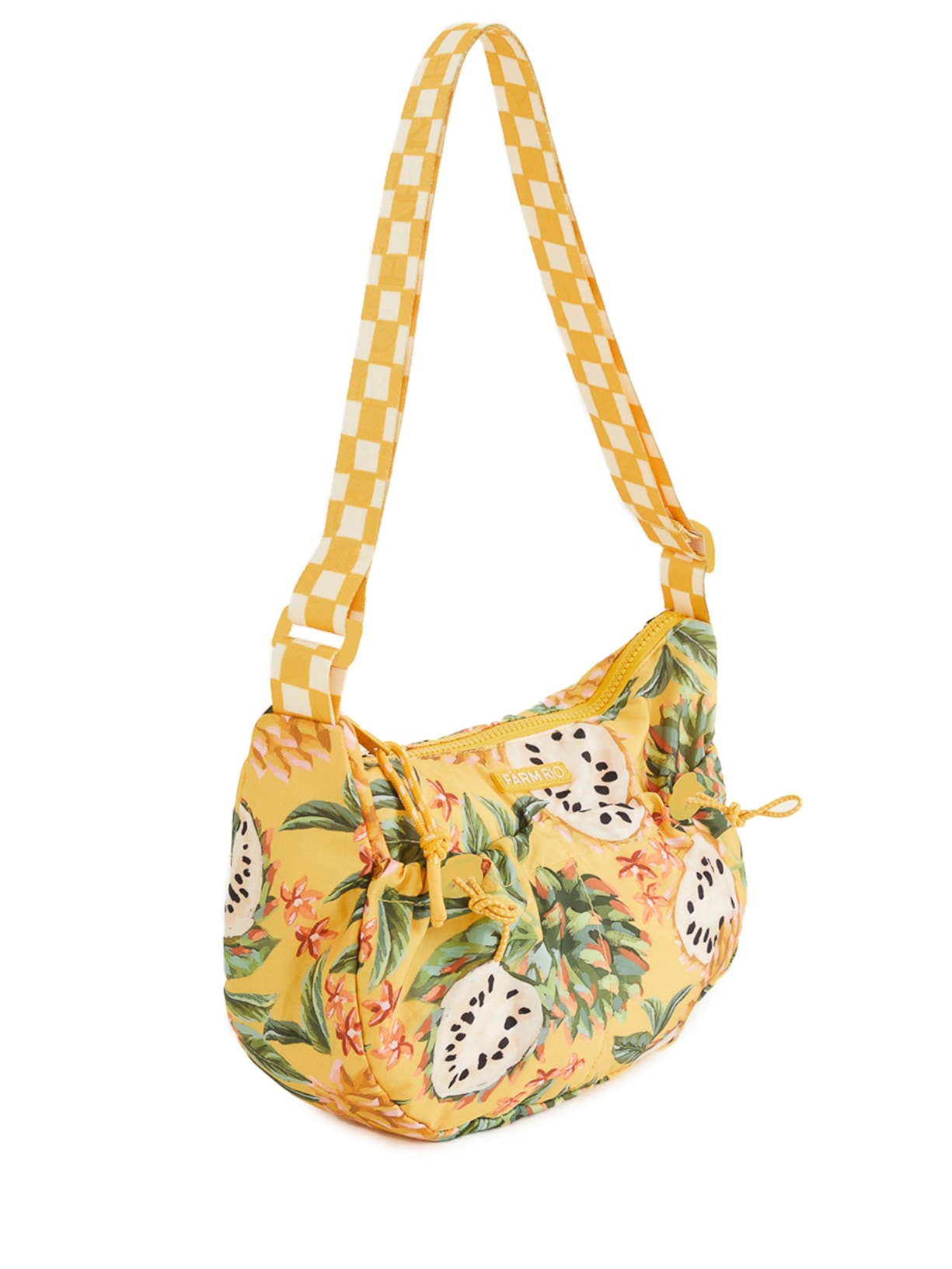 Bolsa Feminina Banana Pequena Biriba Amarelo Farm Etc