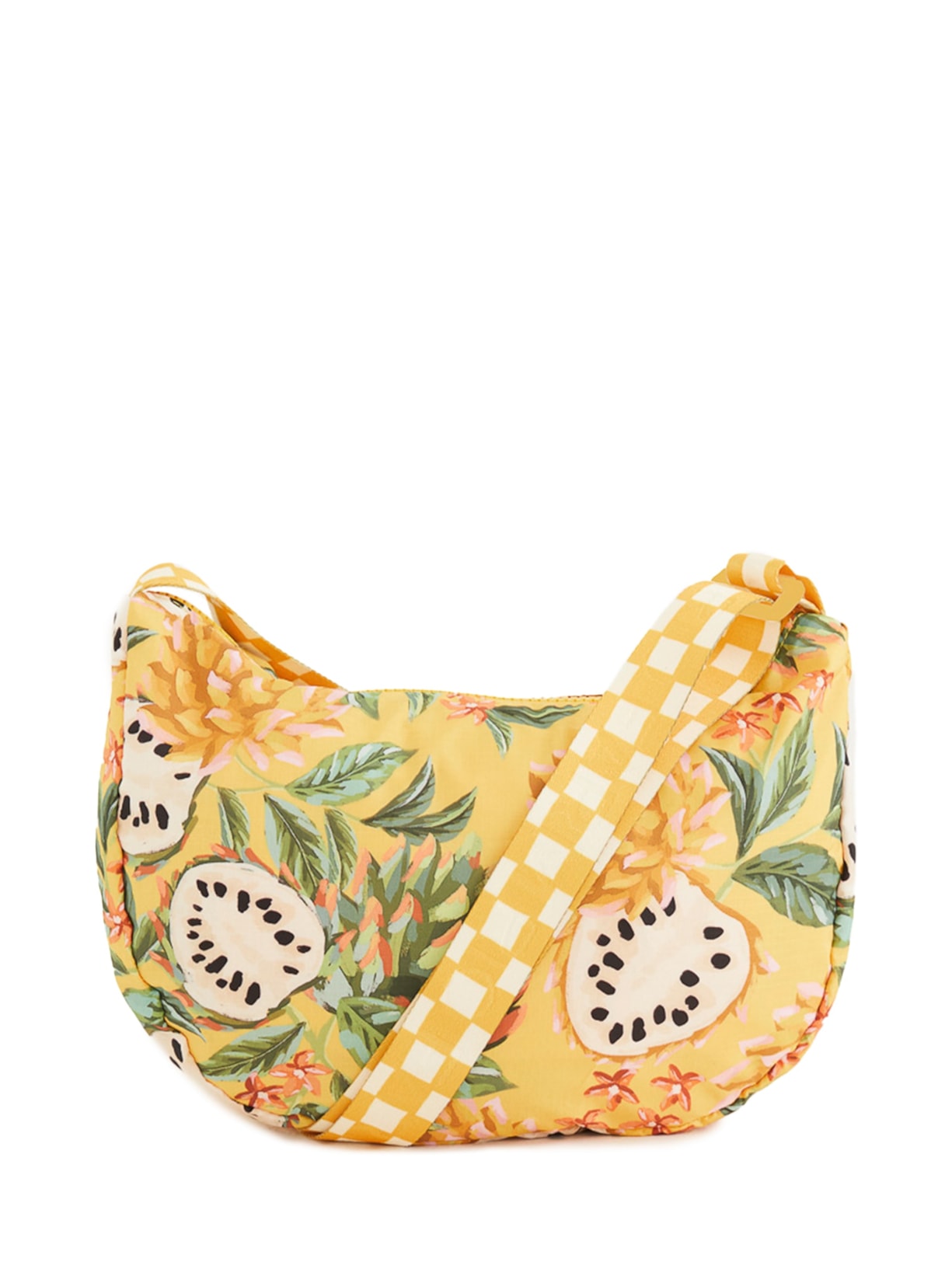 Bolsa Feminina Banana Pequena Biriba Amarelo Farm Etc